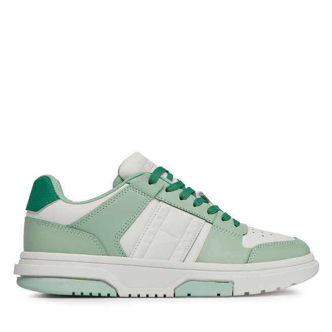 Sneakersy Tommy Jeans Tjw Skate Sneaker Ltr - Zielony