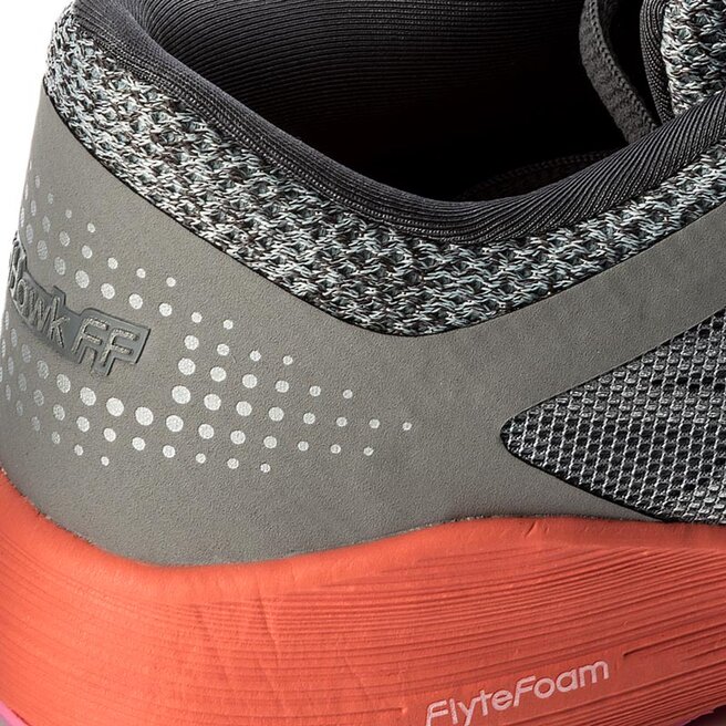 Buty Asics RoadHawk FF T7D7N Carbon Silver Flash Coral 9793