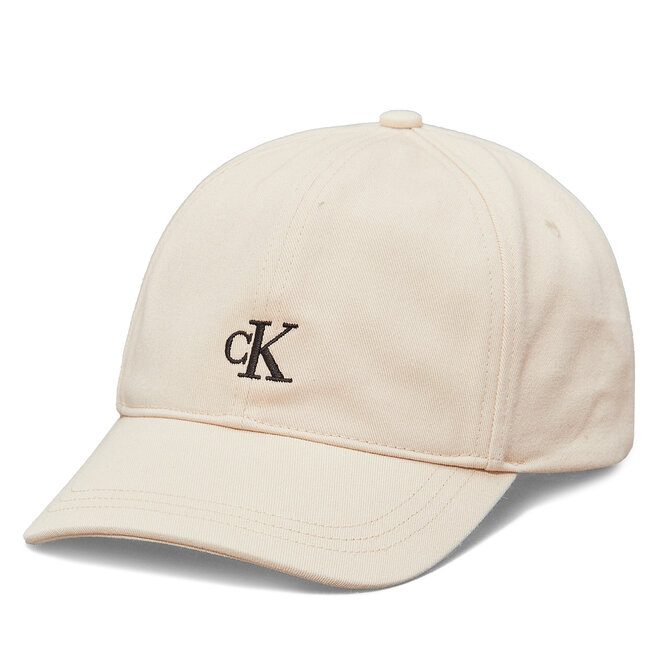 Czapka z daszkiem Calvin Klein Jeans - Beżowy
