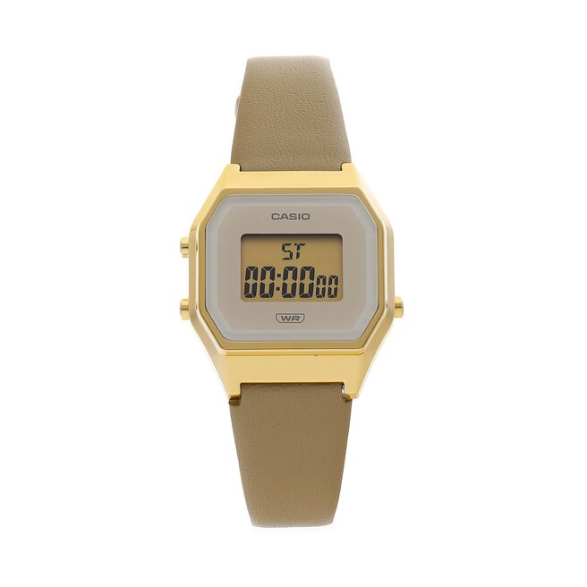 Ceas Casio Vintage LA680WEGL-5EF Beige/Gold Beige/Gold imagine noua