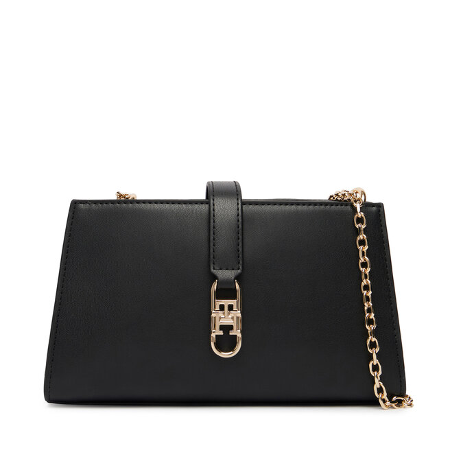 Torebka Tommy Hilfiger Th Libre Chain Crossover AW0AW18614 Czarny -