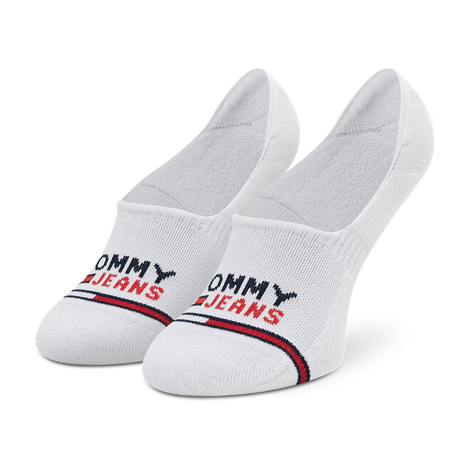 Tommy Jeans 2 pár/csomag unisex bokazokni Tommy Jeans 701218959 White 001