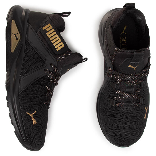 Παπούτσια Puma Enzo 2 Metal Wn's 193257 01 Puma Black/Gold •  Www.epapoutsia.gr