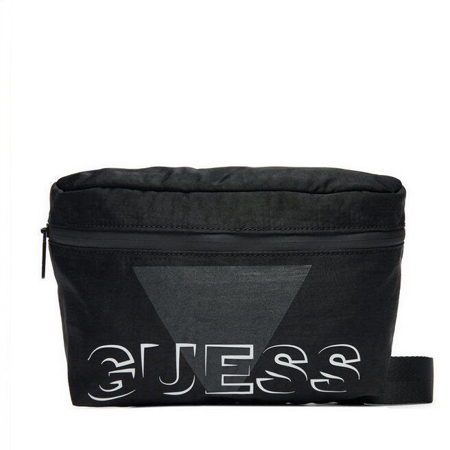 Saszetka nerka Guess - Czarny