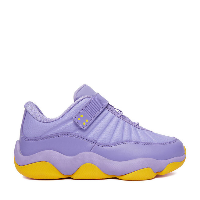 Buty do koszykówki SHAQ EO-NET LOW AQ95089Y-I Fioletowy jasny - dziecięce