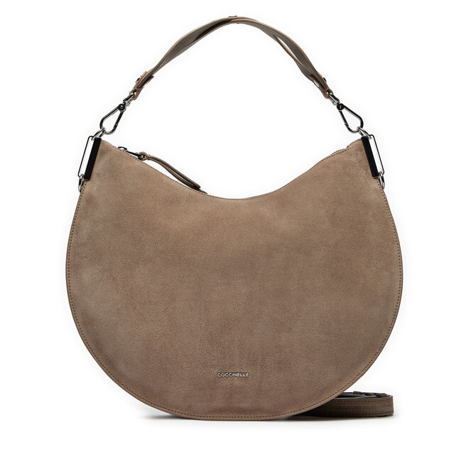 Torebka Coccinelle QKG Coccinellesunup Suede E1 QKG 13 01 01 Beżowy