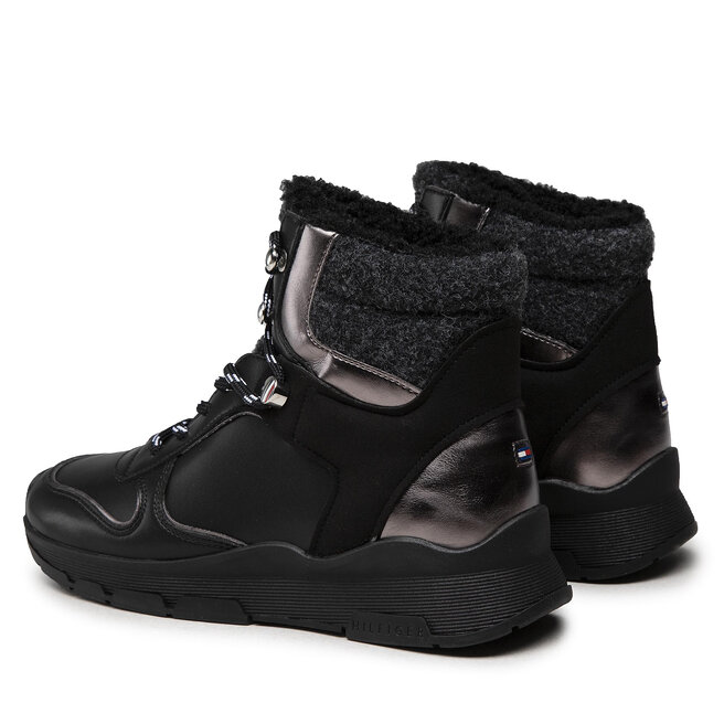 botki tommy hilfiger th outdoor bootie fw0fw06074 grey whisper pqu