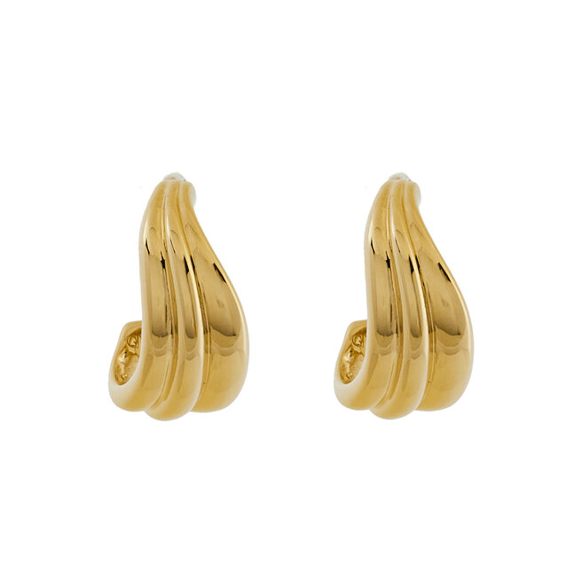 Kolczyki Guess JSBE04 - Złoty