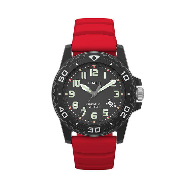 Zegarek Timex Main Street - Czerwony