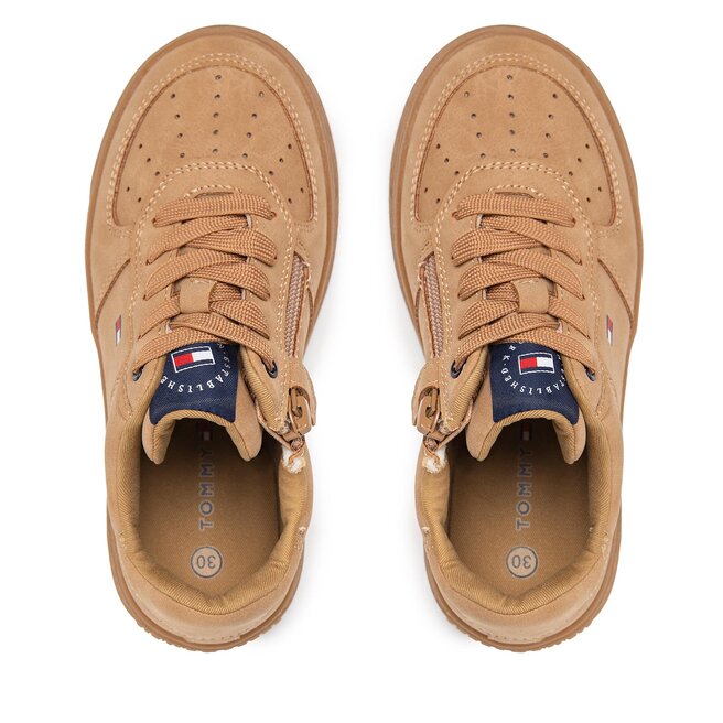 Tommy Hilfiger Sneakers Tommy Hilfiger Low Cut Lace-Up Sneaker T3B9-32478-1441 M Camel 524