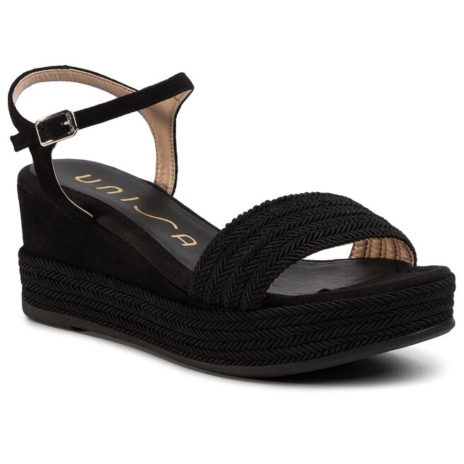 Espadrilles Unisa Katia 20 Ks Black chaussures
