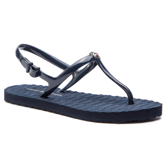 Tommy hilfiger flat strappy beach hot sale