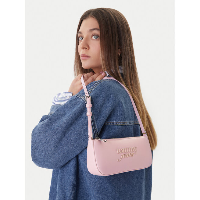Torebka Tommy Jeans Tjw Must Shoulder Bag AW0AW18449 Różowy -
