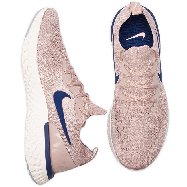 Nike epic react discount flyknit taupe