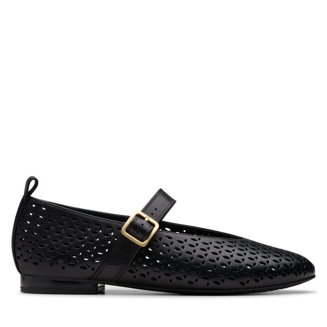 Półbuty Clarks Fawna Jane - Czarny