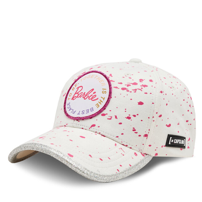 Czapka z daszkiem Capslab Barbie Cap - Biały