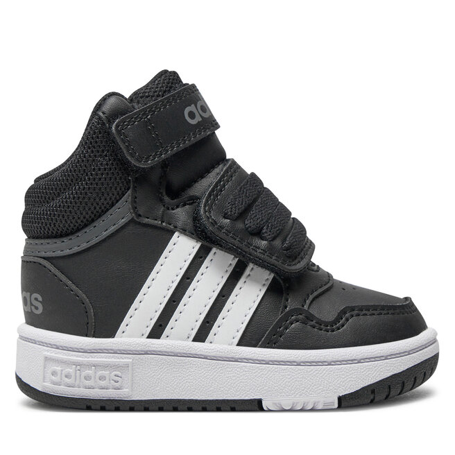 Sneakersy adidas Hoops Mid - Czarny