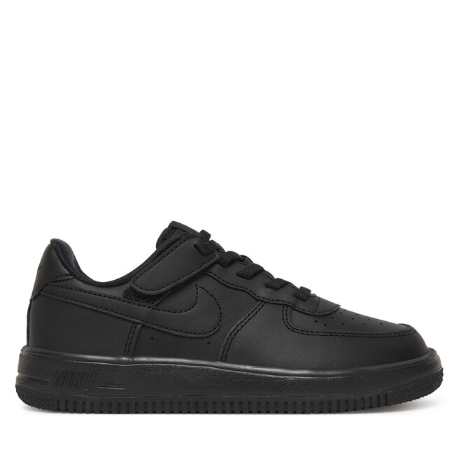 Sneakersy Nike Force 1 Low Easyon (PS) FN0237 001 Czarny - chłopięce