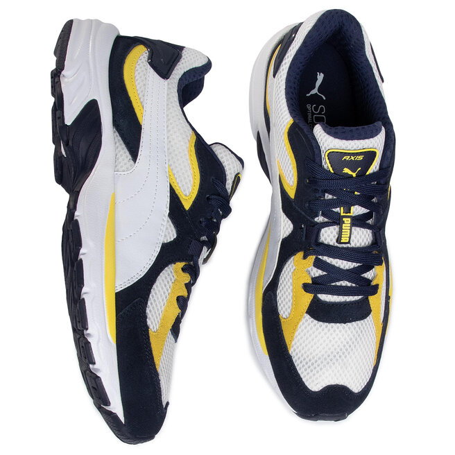 puma axis white peacoat