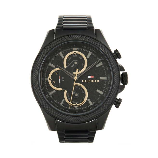 Zegarek Tommy Hilfiger - Czarny