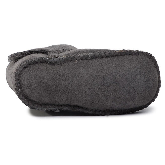 EMU Australia Boty EMU Australia Baby Bootie B10310 Charcoal