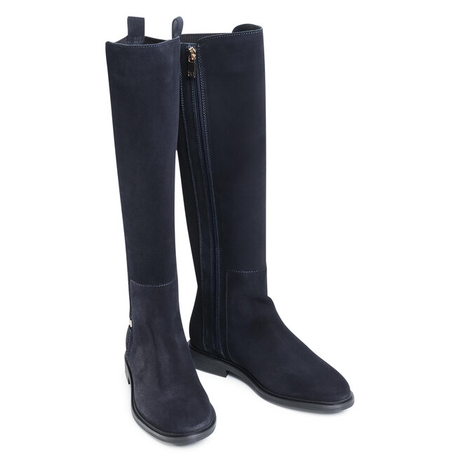 ÐÑÐ¸ÑÐµÑÐºÐ¸ Tommy Hilfiger Essential Flat Long Boot FW0FW05194 Ð¢ÑÐ¼Ð½Ð¾ÑÐ¸Ð½ | obuvki.bg