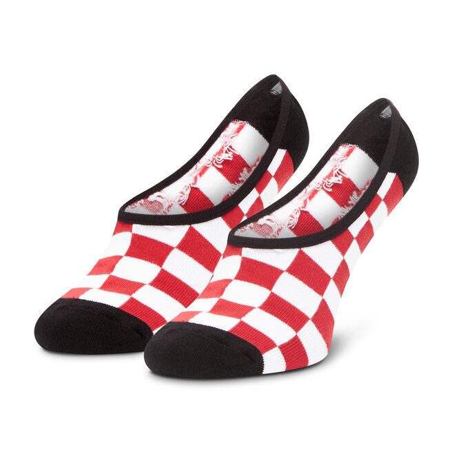 Vans 3 pár férfi bokazokni Vans Classic Super No VN000XTTRLM1 Show Red/White Check