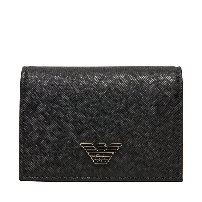 Mały Portfel Męski Emporio Armani Y4R576 Y138E - Czarny