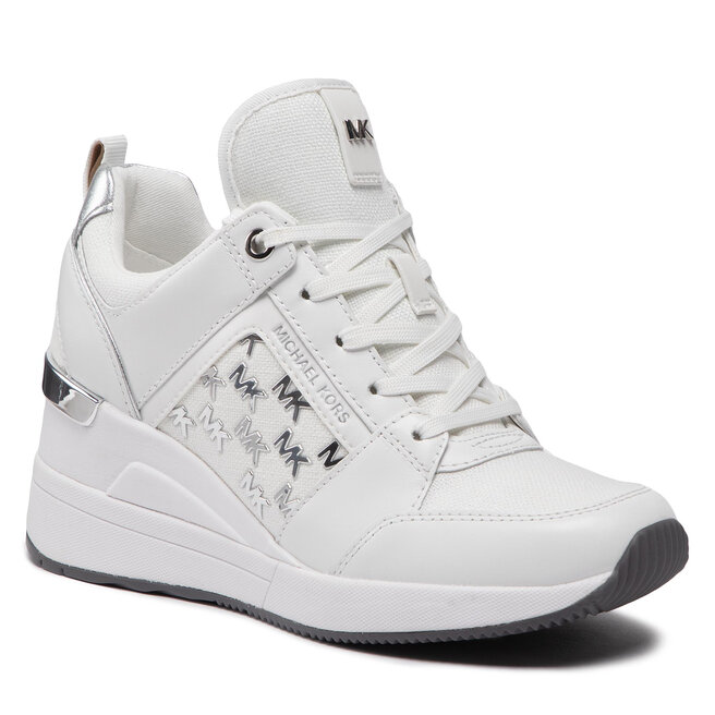 michael kors georgie trainer white