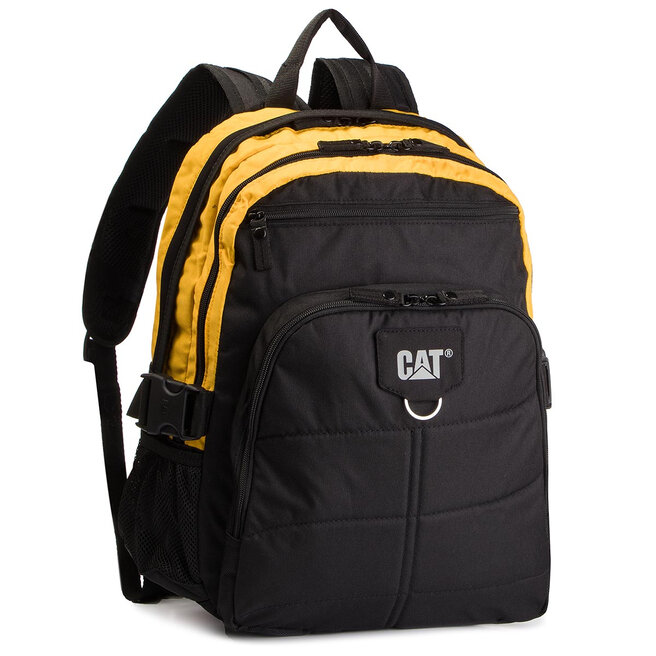 Rucksack CATerpillar Brent 83435 Black/Yellow 12 eschuhe.de