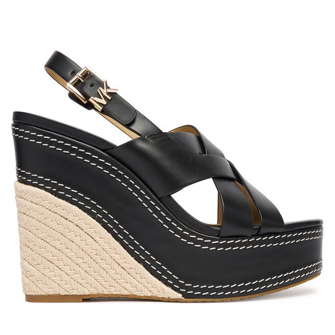 Sandały MICHAEL Michael Kors Nora 40S5NOHS3L Czarny - kobiece