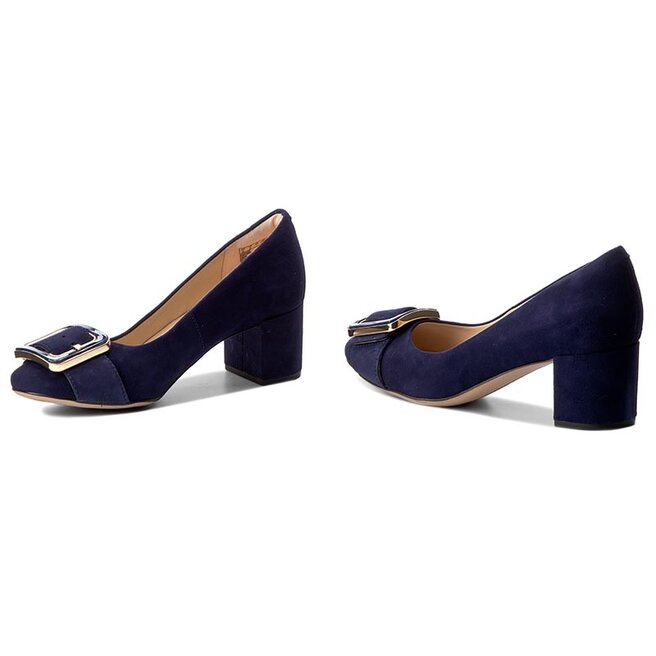 Zapatos Clarks Orabella Fame 261275434 Navy Suede zapatos.es