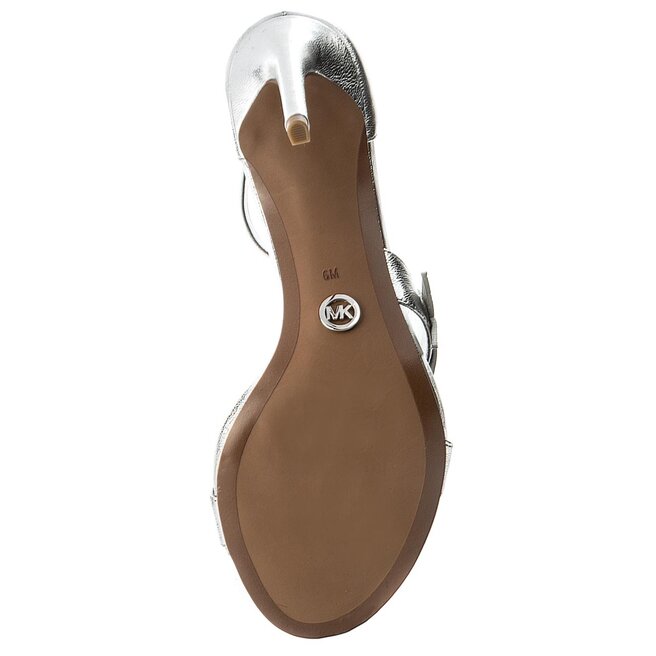 Sandale MICHAEL Michael Kors Lexie Sandal 40R8LXHA2M Silver