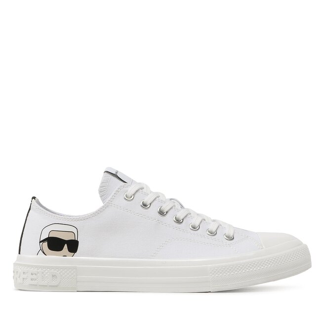 KARL LAGERFELD Teniși KARL LAGERFELD KL50316 White Canvas