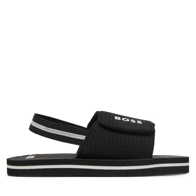 Sandały BOSS J52820 S Czarny - chłopięce