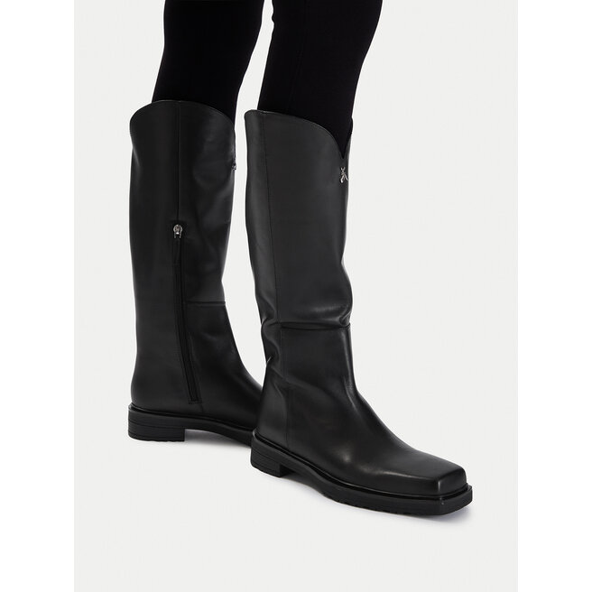 Kozaki Patrizia Pepe 8Y0096/L078-K103 Czarny - kobiece