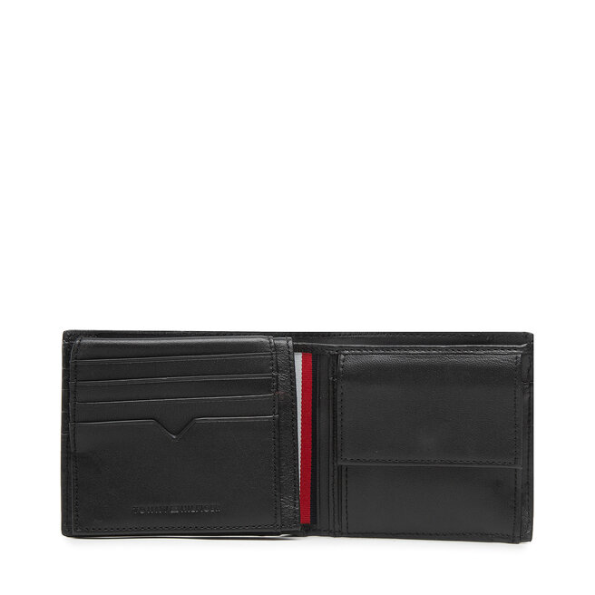 Tommy Hilfiger Голям мъжки портфейл Tommy Hilfiger Th Modern Leather Cc Flap&Coin AM0AM10619 BDS