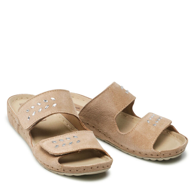 Panto Fino Pantoletten Panto Fino JJ267082 Cappuccino