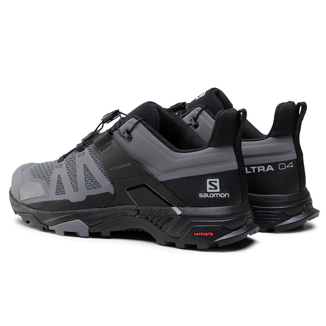 Salomon Трекінгові черевики Salomon X Ultra 4 412817 27 V0 Quiet Shade/Black/Quiet Shade