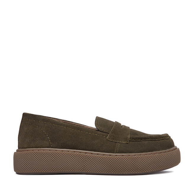 Półbuty Lasocki CEO-WI23-CRICKIT-06 Khaki - kobiece