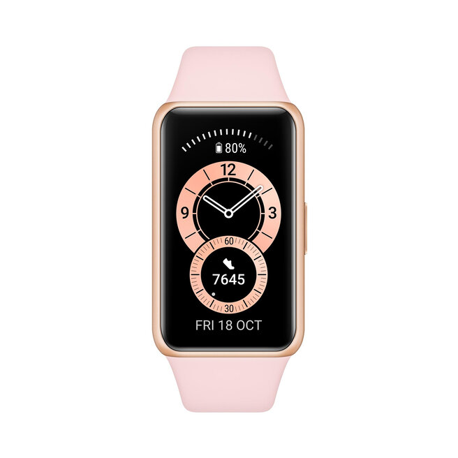Išmanusis laikrodis Huawei Band 6 FRA-B19 Sakura Pink • Www.eavalyne.lt