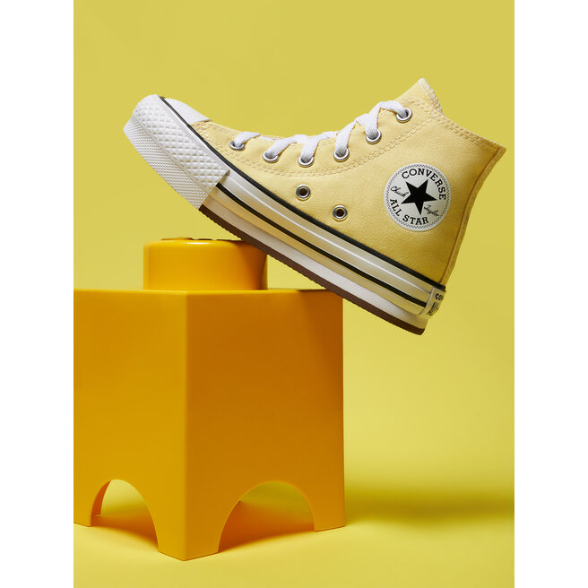 Sunshine yellow converse top