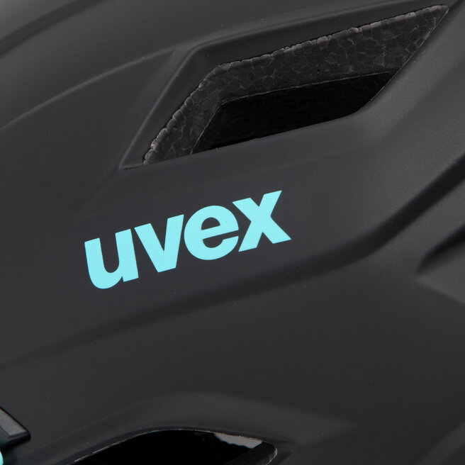 Uvex Fahrradhelm Uvex Access S4109870915 Black/Aqua Lime M