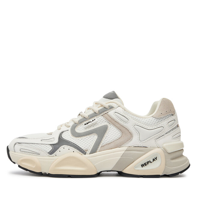 Sneakers Replay GMS9M.000.C0001T Off Wht 041 eschuhe