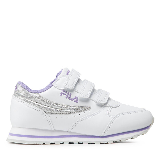 Fila Sportcipő Fila Orbit Velcro Low Kids 1010785.13065 White/Purple Rose