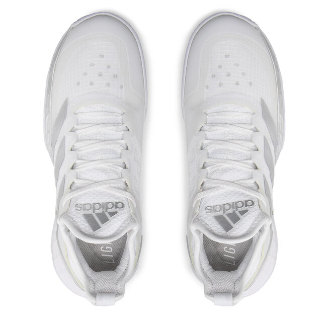 adidas Pantofi adidas adizero Ubersonic 4 W GW2513 Cloud White/Silver Metallic/Grey Two