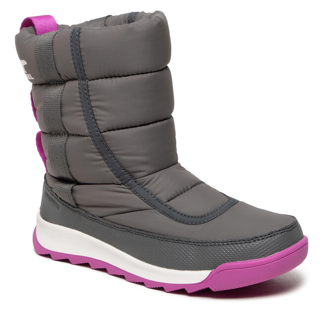Sorel Bottes de neige Sorel Youth Whitney II Puffy Mid Wp NY3873 Quarry/Grill 053