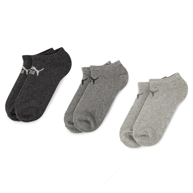 Skarpety krótkie Puma 90682806 r. 39/42 Szary - kobiece
