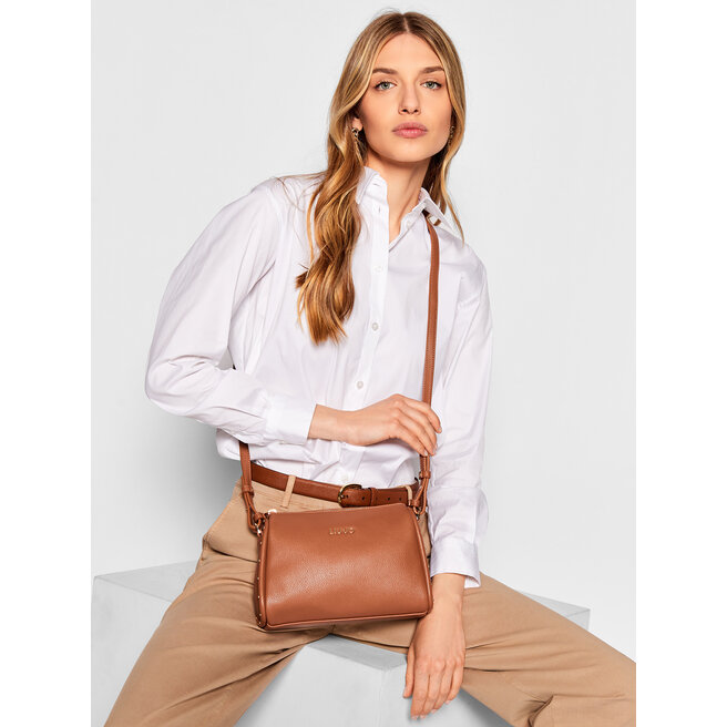 Liu Jo Táska Liu Jo Ecs M Crossbody NA2024 E0027 Caramello 71137