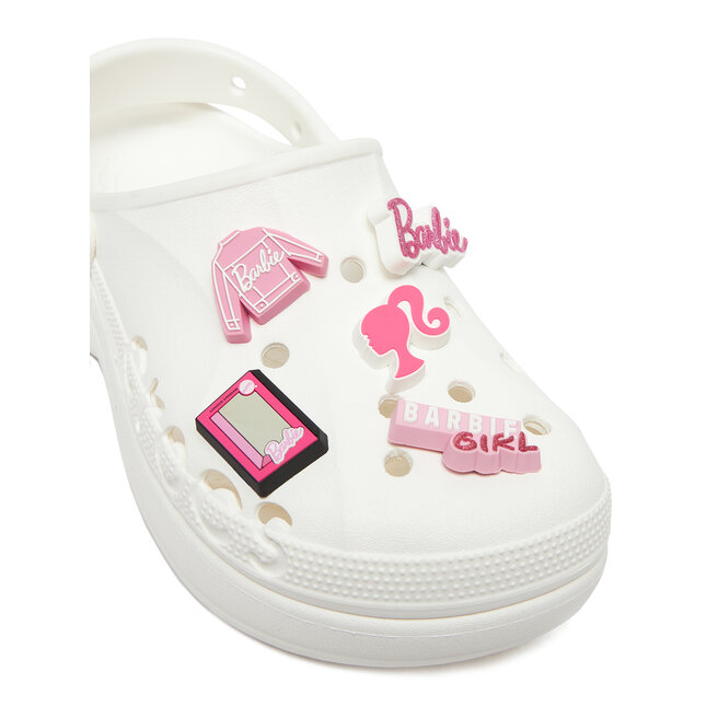 Ozdoba do butów Crocs BARBIE 5 - 10012070 5 PACK Różowy